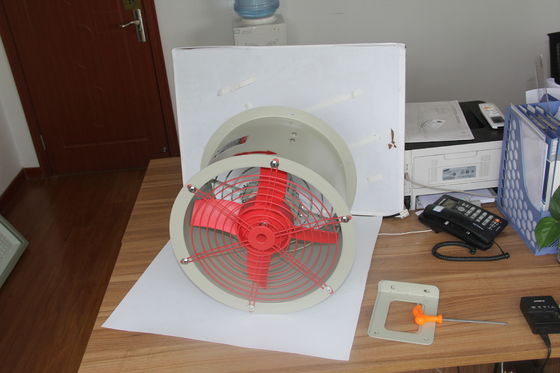 Ventilateur axial à l'épreuve des explosions certifié ATEX Ventilateur industriel économe en énergie pour les zones pétrolières, gazières et chimiques