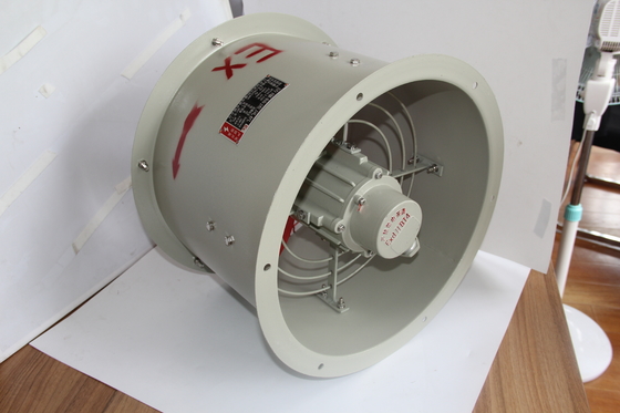 Ventilateur axial antidéflagrant industriel | Ignifuge et anti-corrosion | Multiples options de montage | Utilisation en zone 1/2