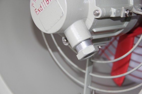 Ventilateur axial antidéflagrant industriel | Ignifuge et anti-corrosion | Multiples options de montage | Utilisation en zone 1/2