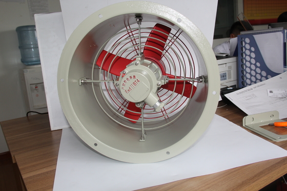 Ventilateur axial antidéflagrant industriel | Ignifuge et anti-corrosion | Multiples options de montage | Utilisation en zone 1/2