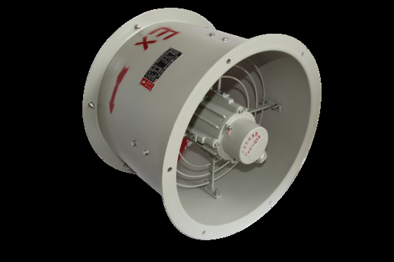 Ventilateur axial antidéflagrant industriel | Ignifuge et anti-corrosion | Multiples options de montage | Utilisation en zone 1/2