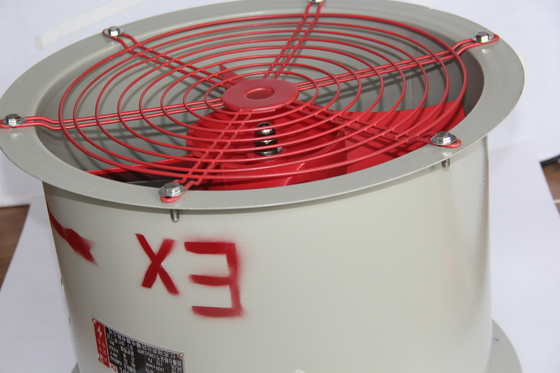 Ventilateur axial antidéflagrant industriel | Ignifuge et anti-corrosion | Multiples options de montage | Utilisation en zone 1/2