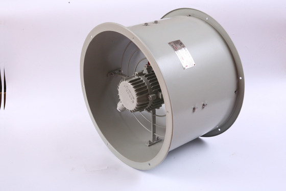 Ventilateur axial ATEX BAF 250-750W IP54 Conçu pour le stockage de produits chimiques 4687 M3/min Ventilation résistante aux explosions CFM 2273-18250m3/h Ex Marque Ex Db IIB
