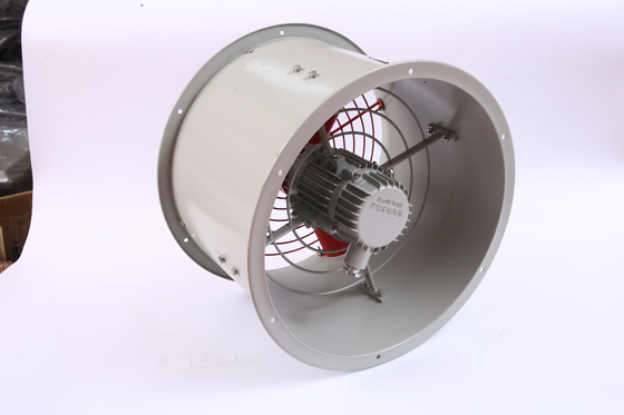 Ventilateur axial ATEX BAF 250-750W IP54 Conçu pour le stockage de produits chimiques 4687 M3/min Ventilation résistante aux explosions CFM 2273-18250m3/h Ex Marque Ex Db IIB