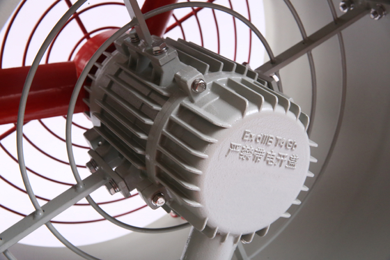 Ventilateur axial ATEX BAF 250-750W IP54 Conçu pour le stockage de produits chimiques 4687 M3/min Ventilation résistante aux explosions CFM 2273-18250m3/h Ex Marque Ex Db IIB