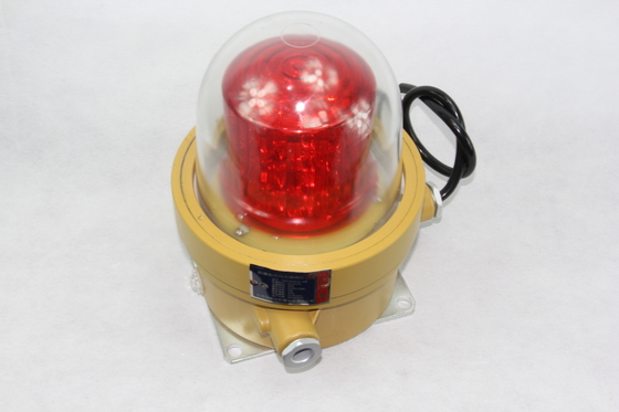Feux d'alarme antidéflagrants pour informations sur la compagnie maritime, consommation électrique de 8 W, fréquence de clignotement de 20 à 60 fois/min
