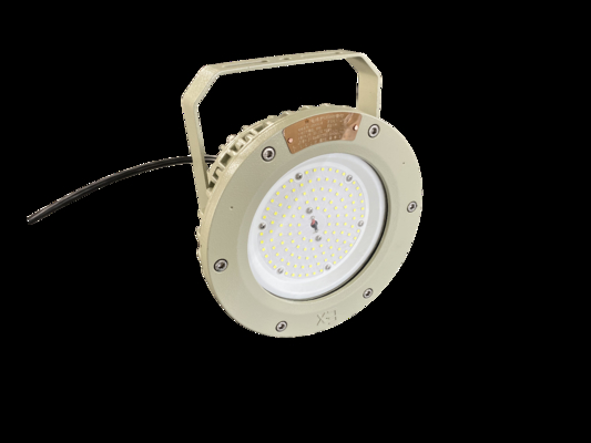 Projecteur LED haute baie antidéflagrant de qualité industrielle IP66 étanche 100W-200W avec certification ATEX CNEX pour les applications en zones dangereuses 1 et 2