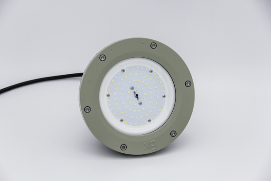 Projecteur LED haute baie antidéflagrant de qualité industrielle IP66 étanche 100W-200W avec certification ATEX CNEX pour les applications en zones dangereuses 1 et 2