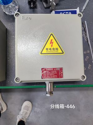 Boîte de jonction antidéflagrante ronde 4" 1" – IIB IIC Classe WF2 pour l'industrie pétrolière et gazière, Fabricant chinois