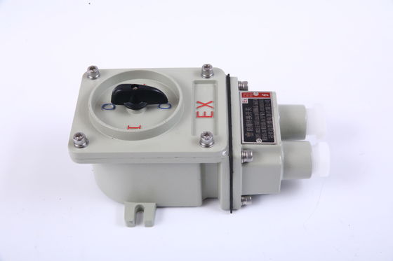 Vente à chaud AC220V/380V Alliage d'aluminium Commutateur de remplacement à l'épreuve de l'explosion 5 ans Garantie Atex