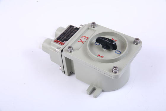 Vente à chaud AC220V/380V Alliage d'aluminium Commutateur de remplacement à l'épreuve de l'explosion 5 ans Garantie Atex