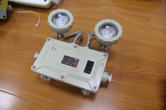 Lampe de secours antidéflagrante BCJ 2*3Watt Marque Ex Ex Db Eb IIC T6 Gb/Ex Tb IIIC T80C Db