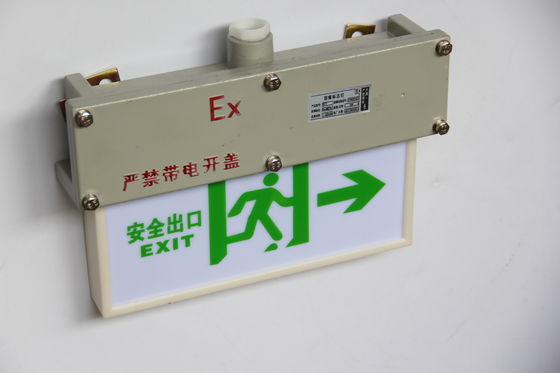Luminaires de secours anti-déflagrants 2*3 Watts pour sorties, pour applications industrielles en Zone 1