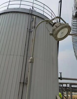 Lumière LED haute baie imperméable à l'eau IP66 à l'épreuve des explosions ATEX IECEx CNEX Certifiée pour les industries dangereuses