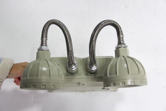 Vitre trempé en alliage d'aluminium rechargeable 220v IP66 LED panneau de sortie d'urgence lumières d'urgence Durée 3 heures