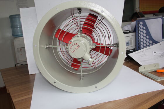 Ventilateur axial ATEX antidéflagrant renforcé pour applications dans l'industrie chimique et pétrolière