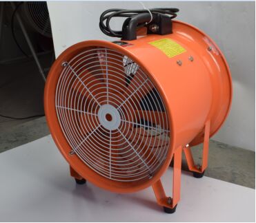 Ventilateur axial à l'épreuve des explosions (alliage d'aluminium), homologué ATEX, pour la ventilation des zones dangereuses désignées