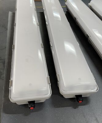 Flameproof LED Linear Light for Hazardous Location ATEX CE IP66 Rated 10W 18W 36W Replaceable Power Explosion Proof Lighting with Rechargeable Battery Backup