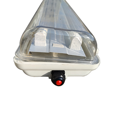 Lampe à incandescence à LED linéaire dangereuse de 100lm/w IP66 industrielle avec 2 tubes