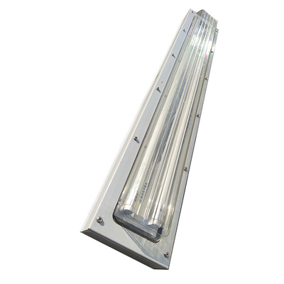 Lampe à tubes LED résistant à l'explosion 2*18W T5 T8 double tube Ip66 lampe fluorescente étanche à l'eau 1.2M lumière linéaire à LED