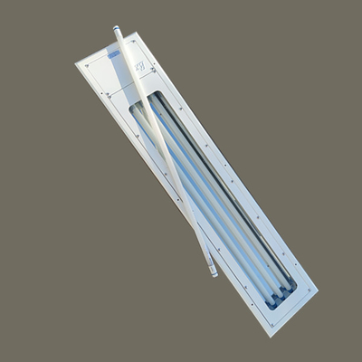 0.6M 1.2M 100LM/W Lumière à LED linéaire résistante à l'explosion 36w Lampe industrielle sûre T6 Lumière à LED en acier résistante à l'explosion Lumière linéaire