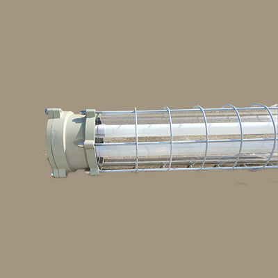 Lumière fluorescente à LED à tube unique résistant à l'explosion de 100lm/w 36w pour les zones 1 et 2, 21 et 22