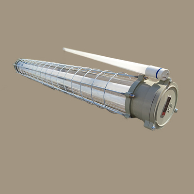 Lumière fluorescente à LED à tube unique résistant à l'explosion de 100lm/w 36w pour les zones 1 et 2, 21 et 22