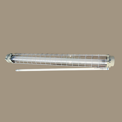 Lumière fluorescente à LED à tube unique résistant à l'explosion de 100lm/w 36w pour les zones 1 et 2, 21 et 22