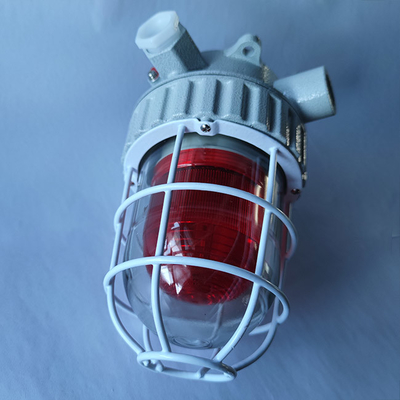 Feux d'alarme antidéflagrants 90dB 5-10W Indicateur d'incendie Clignotant Gauche Sonore Intérieur Extérieur