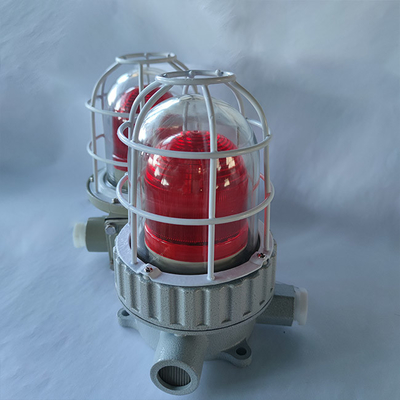 Lumière d'obstruction solaire à l'épreuve de l'explosion audible et visuelle IP66 90 dB pour les zones dangereuses