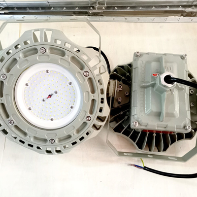 Lumière haute baie résistante à l'explosion 50W/100W/150W/200W Aluminium 5000K Usage industriel de l'usine de garage