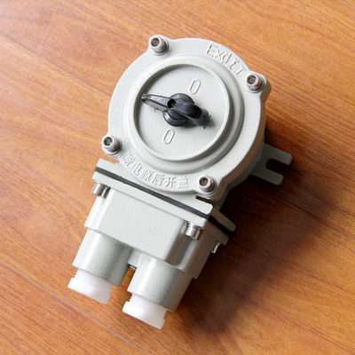 Vente à chaud AC220V/380V Alliage d'aluminium Commutateur de remplacement à l'épreuve de l'explosion 5 ans Garantie Atex