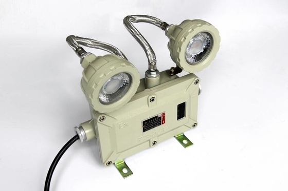 Éclairage d'urgence à haute luminosité, imperméable à l'eau, ignifuge, résistant à l'explosion, monté au mur et au plafond
