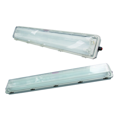ATEX 1200mm longueur 2*18w double tube à l'épreuve de l'explosion lumière linéaire à LED pour les zones 1 et 2, zone 21 et 22