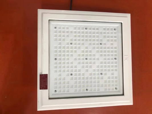 ATEX 18*18 pouces de forme carrée éclairage à l'épreuve de l'explosion 100w 130lm/w Station d'essence éclairage avec cinq ans de garantie