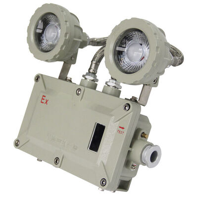 Prix d'usine Haute Qualité IP66 Spots Jumelés Antidéflagrants Éclairage de Secours 2x3W 2x5W Éclairage LED de Secours
