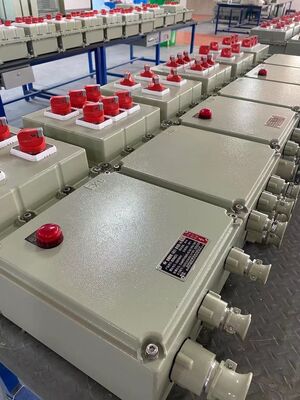Installation murale boîte de borne résistante aux explosions IP66 boîtier électrique étanche offrant une protection dans les environnements industriels dangereux
