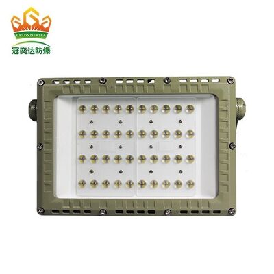 Projecteur LED antidéflagrant certifié ATEX IECEx RoHS CNEX ISO9001 avec alimentation MEANWELL, personnalisable pour environnements difficiles
