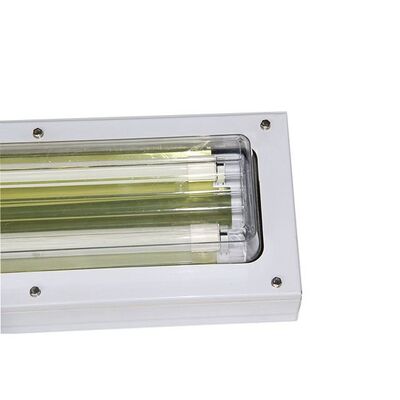Zone 1 2 21 22 Lampes fluorescentes résistantes aux explosions offrant un angle de faisceau de 120 à 140 degrés pour un éclairage sûr